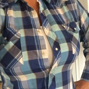 Wrangler Women’s Plaid Shirt